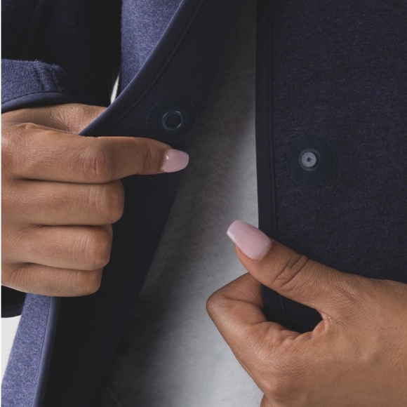 Lululemon City Bound Wrap Reversible Heathered Deep Indigo / Deep Indigo - Picture 3 of 15